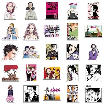 Amazon.co.jp: 50枚入 ステッカー 大崎ナナ NANA ナナ